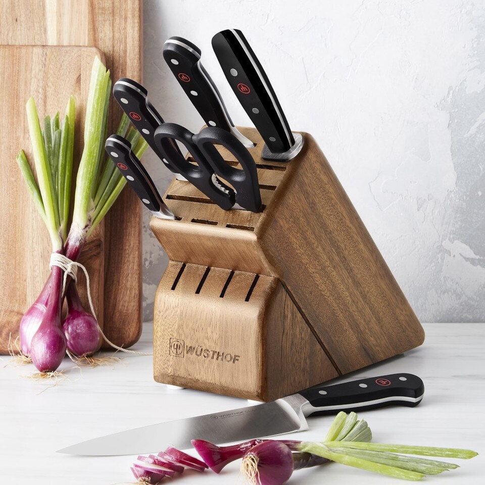 Wüsthof Classic 7Piece Knife Block Set Williams Sonoma Australia